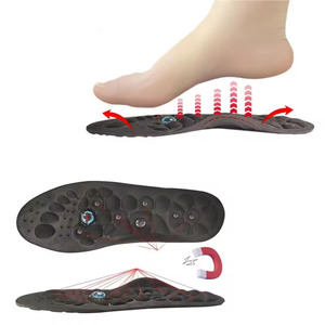 Semelles orthopédiques souples personnalisées JD en gros : favorisent la circulation sanguine, soulagent la fatigue, thérapie <span class=keywords><strong>magnétique</strong></span>, acupression - Product Image 2