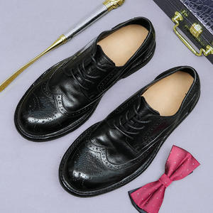2026 High-quality Business Casual Lace-up Oxfords <b>Shoes</b> <b>Men</b> Genuine Leather Upper Evergreen Design <b>Waterproof</b> Breathable - Product Image 6