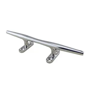 Aleader Boat Accessories Marine Hardware Stainless Steel 2205 Marine Cleat Yacht Accessories Mirror Polished