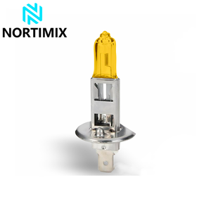 Approvisionnement d'usine Clair Lampe H1 12v 55w Doré Jaune Voiture Phare <span class=keywords><strong>Ampoule</strong></span> Halogène Automatique de Verre de Quartz Moto <span class=keywords><strong>ampoule</strong></span> - Product Image 1