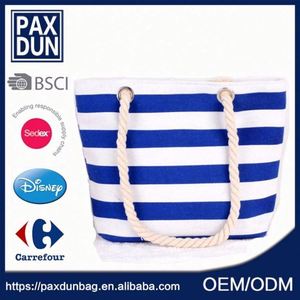 Nouveau produit : Sac de plage promotionnel avec poche extérieure et compartiment - Product Image 3