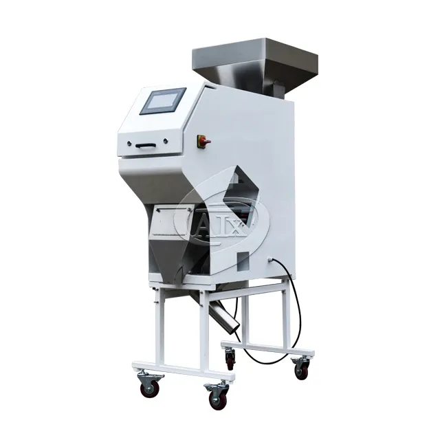 Máquina de clasificación de Color CCD, minigranos de arroz, semillas, pulsos, pequeña máquina de clasificación óptica