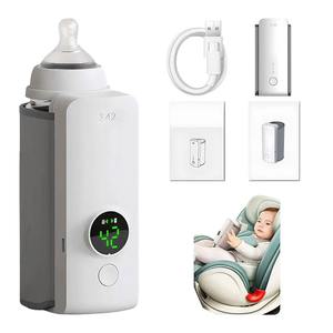 <b>USB</b> Multifunctional High-capacity Feeding Bottle Smart Temperature <b>Control</b> Warmer Screen Bottle Warmer Sleeve - Product Image 1
