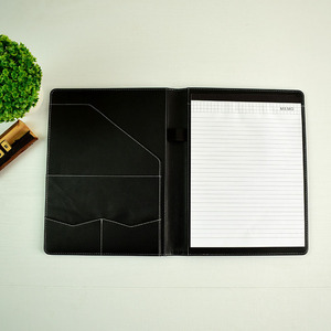 โน๊ทแพดเปียโนหล่อหนังเทียมเครื่องผูกสำหรับสัมภาษณ์เรซูเม่แฟ้มเอกสารทางธุรกิจที่ถูกกฎหมาย - Product Image 4