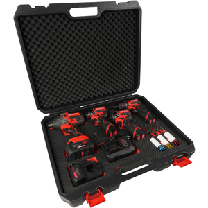 Nouvel Ensemble d'outils électriques au lithium professionnel rechargeable : Clé à chocs angulaire, Perceuse à cliquet et Tournevis E-8017 pour la réparation automobile et domestique - Product Image 6