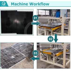 Machine de <span class=keywords><strong>recyclage</strong></span> de panneaux solaires photovoltaïques OCEAN Machine de démontage de cadre Machine de <span class=keywords><strong>recyclage</strong></span> de panneaux solaires - Product Image 6