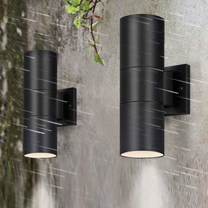 IP65 không thấm nước Đèn tường 12W 15W 20W 25W <span class=keywords><strong>LED</strong></span> xi lanh lên xuống ánh sáng bên ngoài cho hành lang sân vườn - Product Image 5