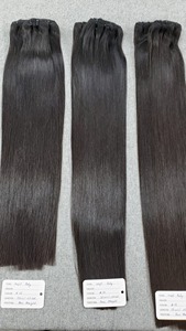 วิกต่อผมมนุษย์แท้แบบสองชั้นสำหรับต่อผมตรงและแบบลอนมีสองสี100% เวียดนาม - Product Image 5