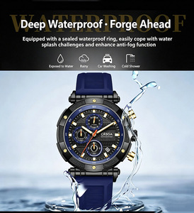 <span class=keywords><strong>Montre</strong></span> Homme Multifonction Étanche à Aiguilles Lumineuses et Calendrier, Style Tendance, Offre Spéciale - Product Image 5