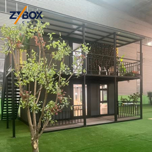 Villa Modular Prefabricada de Lujo de 2 Pisos, 140 m², Diseño Personalizado, <span class=keywords><strong>Casa</strong></span> Contenedor Expandible con Balcón para los Mercados de EE. UU. y Australia - Product Image 3
