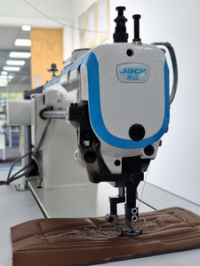 <strong>Second</strong> <strong>Hand</strong> Jack Jack JK-2060G Needle Feed Lockstitch <strong>Sewing</strong> <strong>Machine</strong> Low Price Industrial Single Needle <strong>Leather</strong> <strong>Sewing</strong> <strong>Machine</strong> - Product Image 5