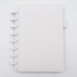 Carnet de notes A5 personnalisé en cuir noir avec spirale, papier épais remplaçable, idéal pour l'étude, motif champignon - Product Image 6
