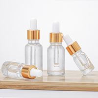 Flacons compte-gouttes rechargeables 5ml-100ml Réactif Goutte pour les yeux Flacon de pipette liquide d'aromathérapie en verre ambré