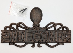 Antique Style Cast Iron Wall Welcome <strong>Plaque</strong> <strong>for</strong> <strong>Garden</strong> Decoration - Product Image 3