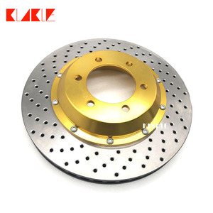 Kits de disques de frein de course KLAKLE, pièces de frein 380*34mm avec cloche centrale pour Toyota Vitz Fit Jazz - Product Image 5