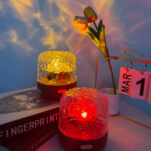 2025 New Vòng Aurora Đèn Phía Bắc Dương Sóng Chiếu 2in1 Nước Gợn Ánh Sáng Ban Đêm Với Bluetooth Loa Điều Khiển Từ Xa - Product Image 5