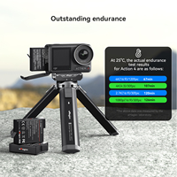 Batterie Li-ion rechargeable AMagisn pour DJI Osmo Action4/3 1800mAh Batterie de remplacement pour accessoires de caméra d'action