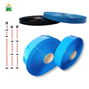 <span class=keywords><strong>Tubo</strong></span> termorretráctil de <span class=keywords><strong>PVC</strong></span> certificado, Mangas de aislamiento eléctrico azul de 25μm para electrónica/cables, <span class=keywords><strong>Tubo</strong></span> termorretráctil eléctrico - Product Image 5