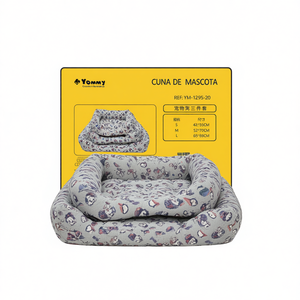 Set Letto per Animali Domestici in Tre Pezzi Imbottito in Cotone Modello YM1295 - Product Image 2