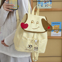 Mochilas Escolares de Moda Impermeables con Dibujos Animados Únicos, Cierre de Cremallera Antirrobo, Bolsa Casual para Niñas