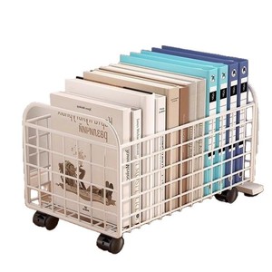 Estante <span class=keywords><strong>de</strong></span> Almacenamiento - Estantería para Libros - con Ruedas Móviles - Debajo del Escritorio - Estante para Libros - Estante para Mochilas - Product Image 1