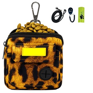Free sample Custom Logo Multi-functional Reusable Dog Walking <b>Treat</b> Pouch Magnetic Closure Cat Silicone Snack Bag For Pet - Product Image 6