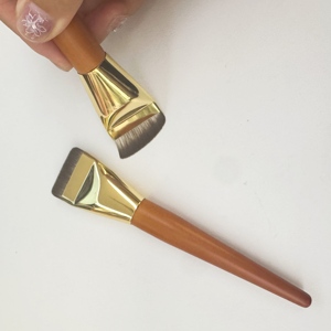 Pennello per trucco con una forma di marca personalizzata di fabbrica con testa piatta e Palette fondotinta liquido - Product Image 6