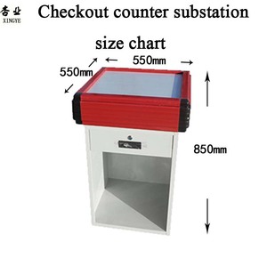 POS tiền mặt bảng siêu thị thép không gỉ thủ quỹ đăng ký tùy chỉnh kiểm tra bàn hóa đơn truy cập bảng - Product Image 4