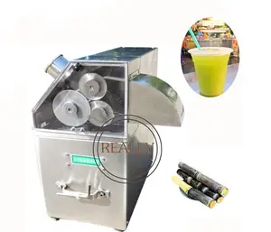 OEM 400 kg/std Kommerziell 4 Rollen Zuckerrohrsaft-Extraktor Zuckerrohr-Entsafter-Maschine Walzenmühlen-Entsafter-Extraktion maschine