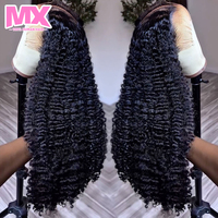 Venta al por mayor de pelucas de cabello humano virgen crudo vietnamita original de grado 12A, peluca rizada birmana cruda de 30 pulgadas, peluca frontal de encaje HD completa, proveedor.