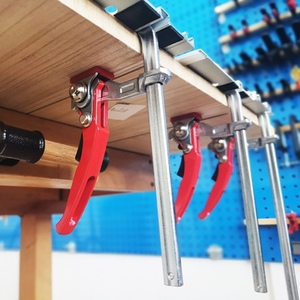 Hand DIY Tool <b>Clamps</b> <b>Clamp</b> Heavy Duty Adjustable <b>Quick</b> and Release Wood Parallel <b>Clamp</b> - Product Image 6
