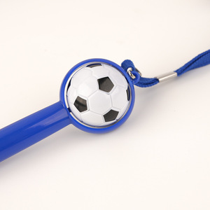 Stylo bille rotatif en forme de ballon de <span class=keywords><strong>football</strong></span> avec cordon tour de cou, logo personnalisé, multicolore, stylo promotionnel - Product Image 3
