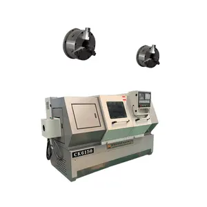 Máquina-ferramenta para torno CNC de produção em massa pequena Equipamento torno CNC Siemens 808d torno CNC