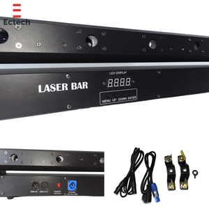 DJ Lazer Lighting DMX 500mW 8 Ojos Rojos Cabeza Móvil RGB/RGBW 15 Canales Luces Láser para Espectáculos de Discoteca y Efectos de Haz - Product Image 6