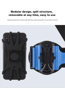 Sac de sport pour tablette, amovible, rotatif, étanche, en polyester, avec fermeture éclair, pour jogging, activités de plein air, fitness et course à pied - Product Image 2