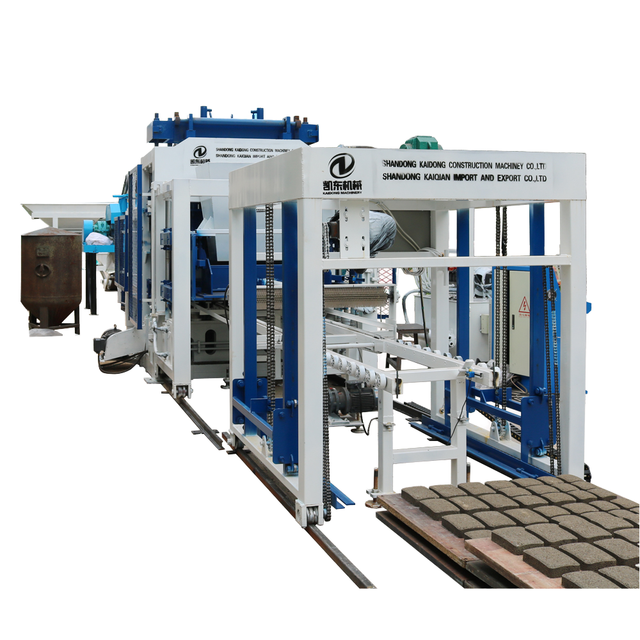 Hot Selling Automatic Hydraulic Hollow Paving Block Making Machine QT6-15 Cement Brick Production Line