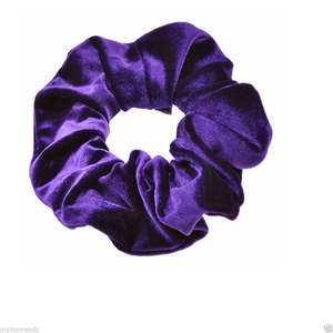 Coleteros de Terciopelo Suave Multicolor para Mujer, Anillos para Cola de Caballo, Accesorios para el Cabello al por Mayor - Product Image 1