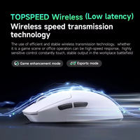 MCHOSE A7 Mouse Gaming Tri-Mode Nirkabel PAW3395 26000dpi 2.4GHz Ringan Mendukung Laptop Mouse Kantor