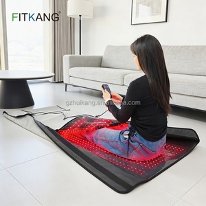 ผ้าห่มแสงสีแดงคุณภาพสูงขายดี ผลิตจากหนัง PU เต็มผืน พร้อมหลอด LED 660nm 850nm จำนวน 2240 ดวง สำหรับใช้ในบ้าน - Product Image 1