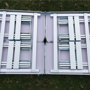 <span class=keywords><strong>Table</strong></span> <span class=keywords><strong>pliante</strong></span>, 1 pièce, <span class=keywords><strong>Table</strong></span> Portable en aluminium, avec quatre chaises pliantes, pour le Camping, la <span class=keywords><strong>plage</strong></span>, les arrière-plans, fête et pique-nique - Product Image 2