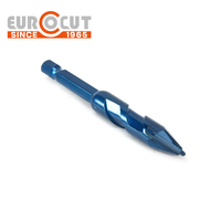 Foret hélicoïdal excentrique à haute résistance EUROCUT foret multifonction forets hélicoïdaux en verre SDS pour carreaux de verre en bois