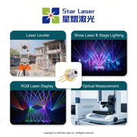 Diode laser rouge de haute qualité 639 nm 200 mW USHIO HL63022DG, sortie stable monomode pour l'assemblage de modules laser