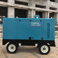 Bon prix compresseur d'air minier 25 bar haute pression moteur diesel portable compresseur d'air à vis Offre Spéciale au Vietnam