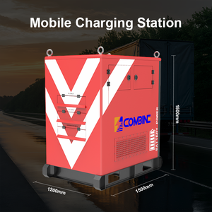 Hybrid 60kWh CCS2 DC ricarica rapida Mobile stazione di carica 20kW industriale e commerciale EV carica di energia sistema di accumulo di energia - Product Image 4