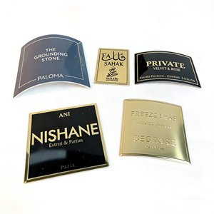 Autocollants personnalisés avec logo, impression d'étiquettes, adhésifs imperméables, autocollants en métal aluminium en forme, étiquettes d'emballage, autocollants personnalisés - Product Image 4