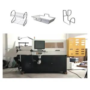 Формовочная проволочная машина 3d CNC проволочная гибочная машина используется для корзины