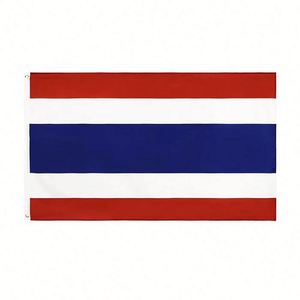 ธงชาติไทย ผ้าโพลีเอสเตอร์ ทนทาน ขนาด 3x5 ฟุต เย็บสองชั้น สำหรับตกแต่ง ขายส่ง - Product Image 6