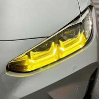 SJC Auto Voiture Accessoires Non-Laser Phare Jaune Led Lumière Du Jour Cartes À Puce Pour BMW M4 G26 G23 G22 G82 G83 M3 G80 21-UP pour BMW