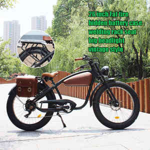 Vélo électrique de <span class=keywords><strong>montagne</strong></span> à pneus gras de 26 pouces, 750W-1000W, grande puissance, café racer, cruiser, vélo de neige - Product Image 3