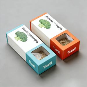 กล่องใส่เมล็ดพันธุ์พิมพ์ดิจิทัลแบบกำหนดเอง พิมพ์สองด้าน เคลือบลามิเน<span class=keywords><strong>ต</strong></span>ด้าน ป้องกันรอยขีดข่วน เคลือบยูวี บุด้วยฟองน้ำ สำหรับบรรจุภัณฑ์ - Product Image 4